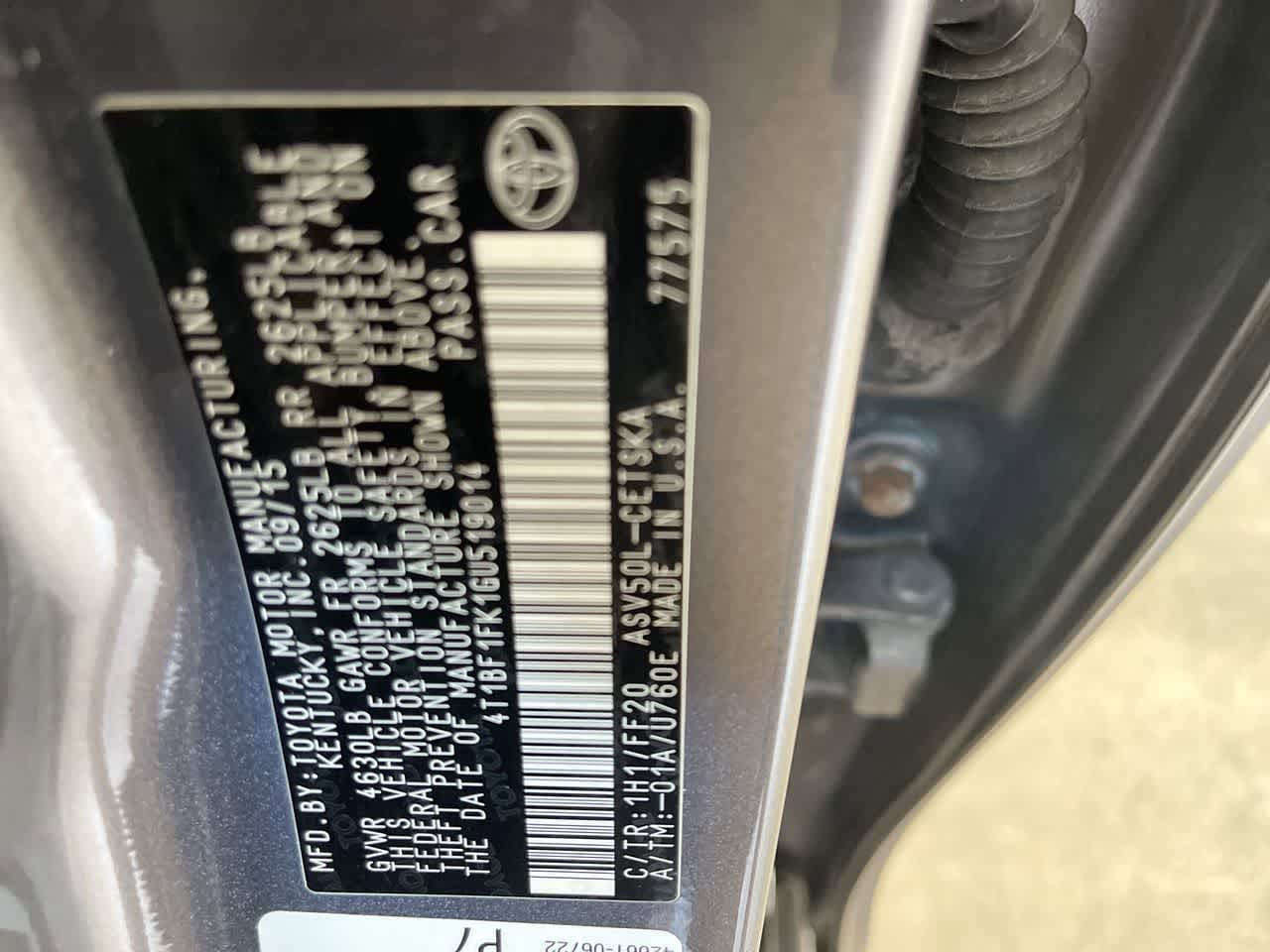 Thumbnail: 2016 Toyota Camry - 26