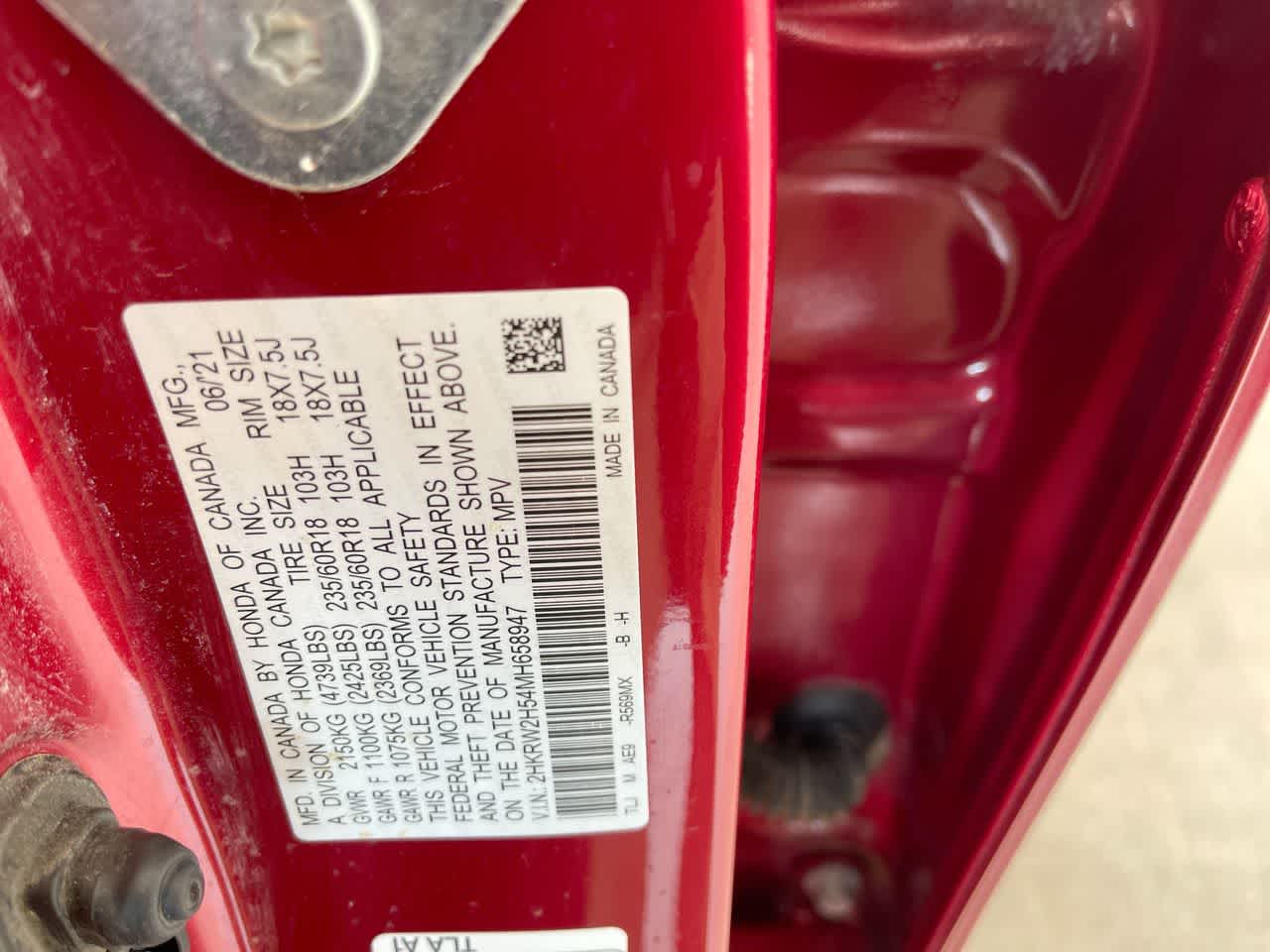 2021 Honda CR-V EX - Photo 28