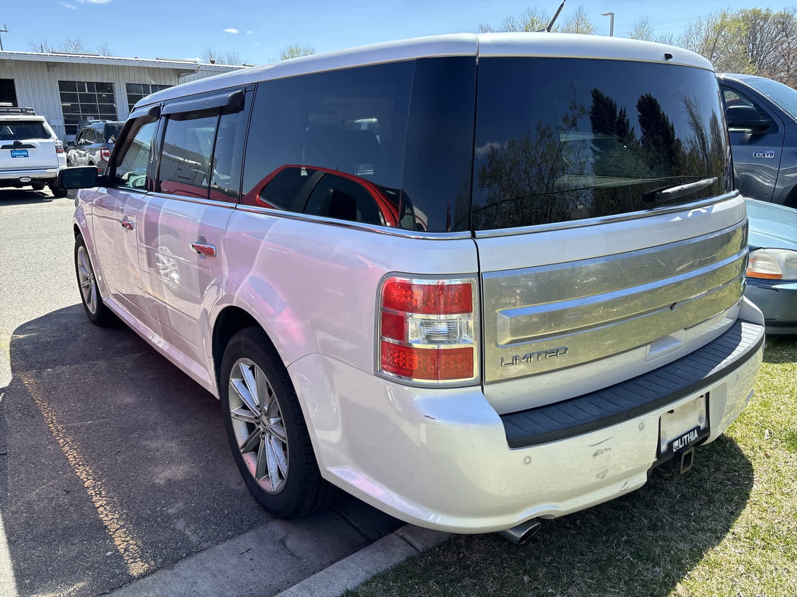Used 2014 Ford Flex Limited with VIN 2FMHK6D83EBD45699 for sale in Billings, MT