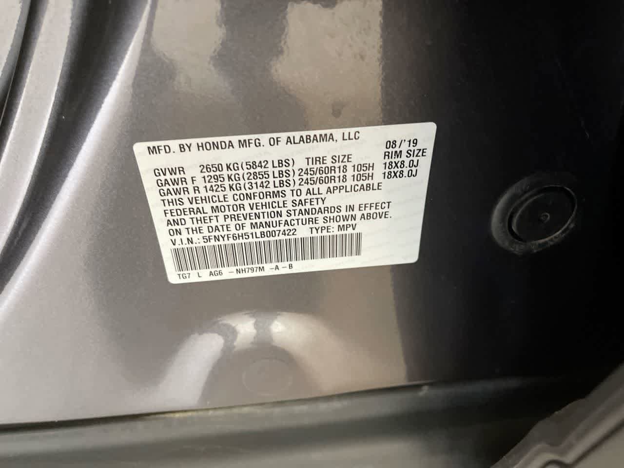 Thumbnail: 2020 Honda Pilot - 31