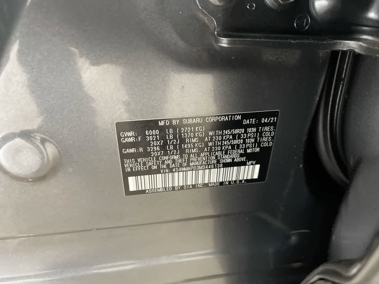 Thumbnail: 2021 Subaru Ascent - 28