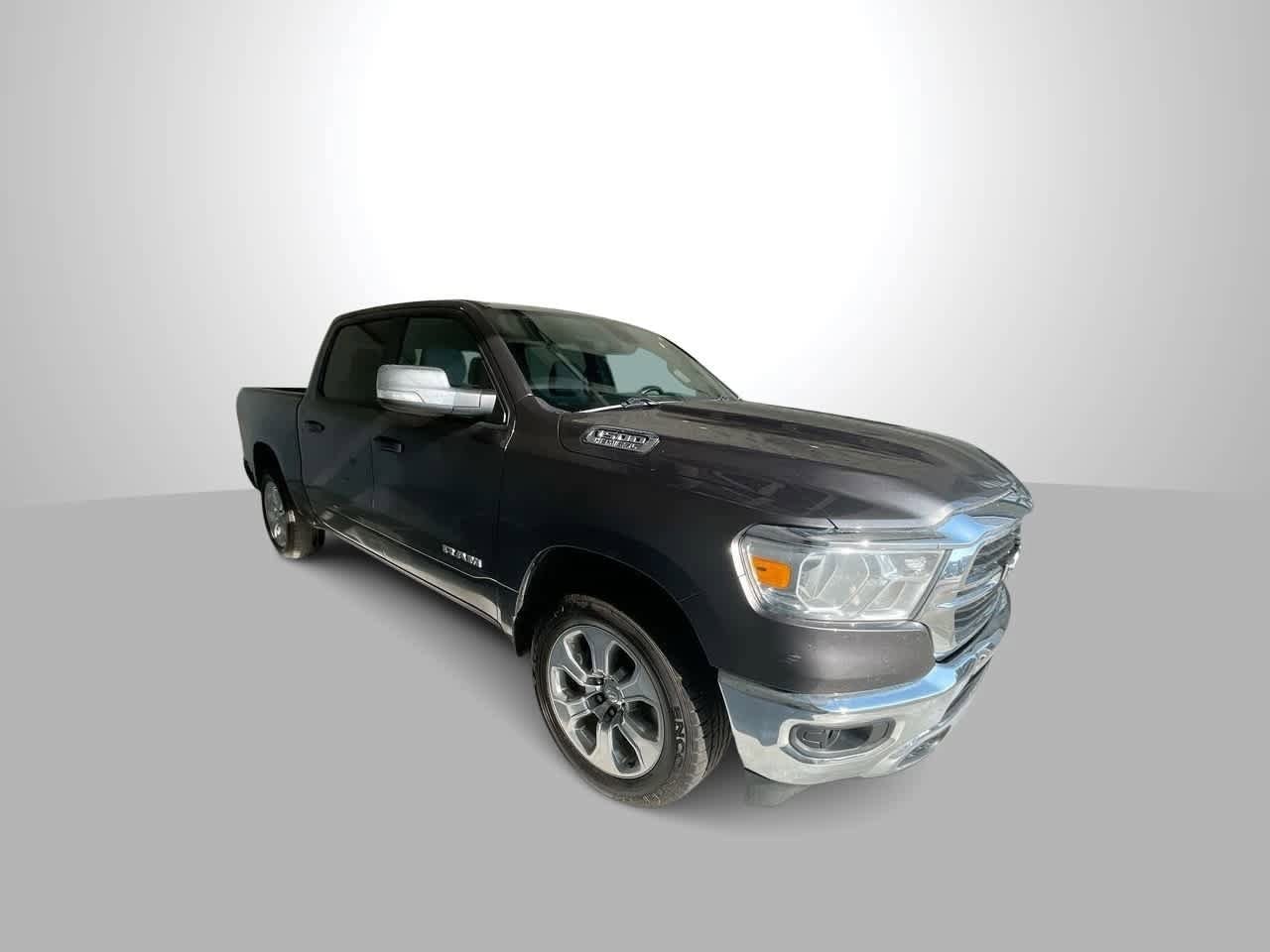 Used 2021 RAM Ram 1500 Big Horn with VIN 1C6SRFFT4MN504151 for sale in Billings, MT