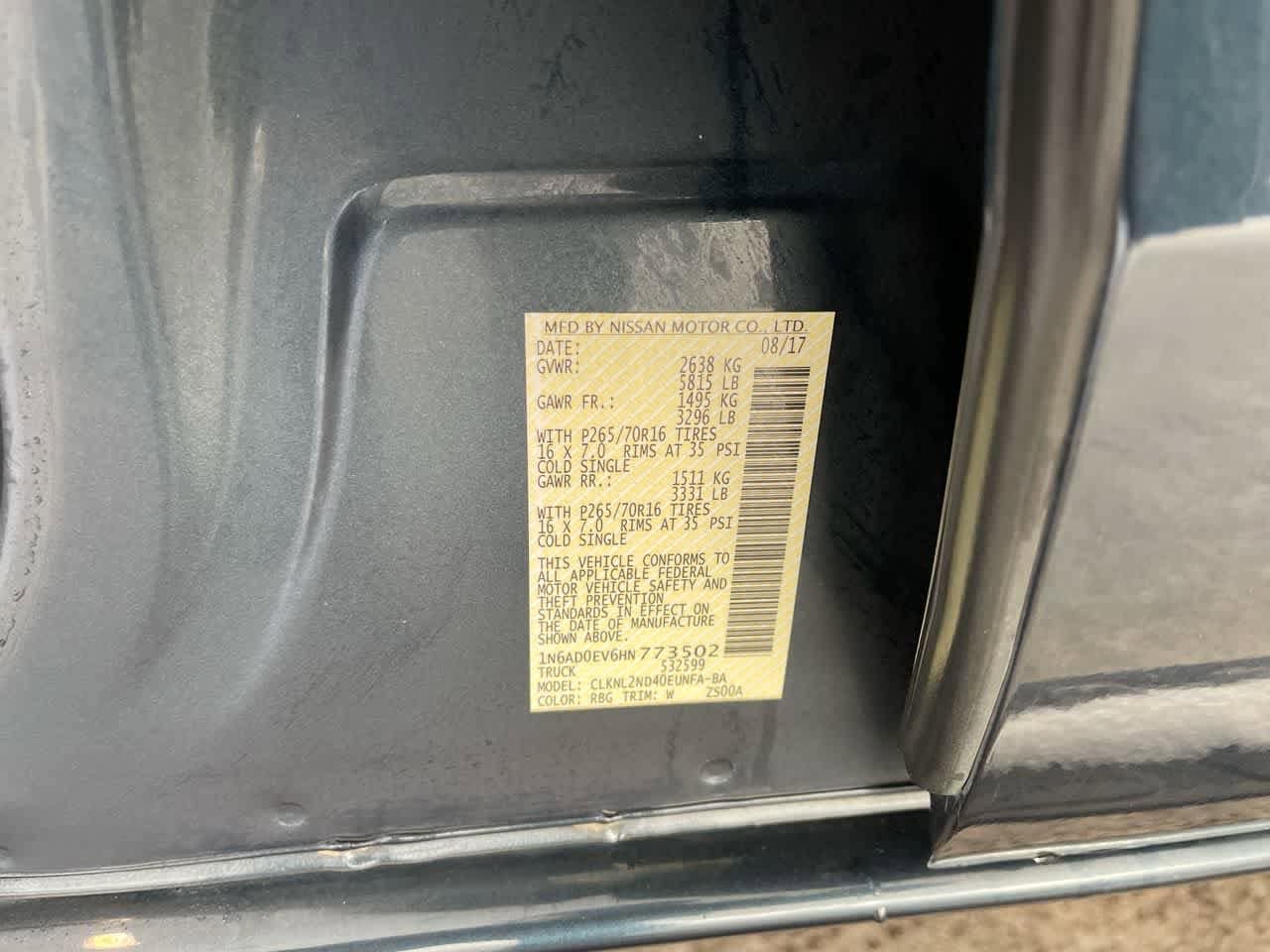 Thumbnail: 2017 Nissan Frontier - 26