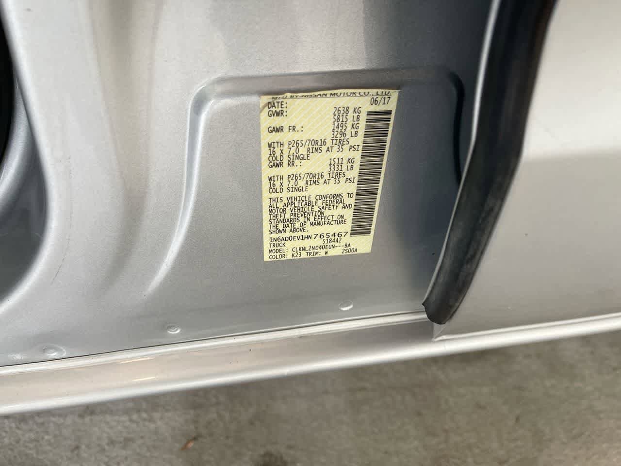 Thumbnail: 2017 Nissan Frontier - 25