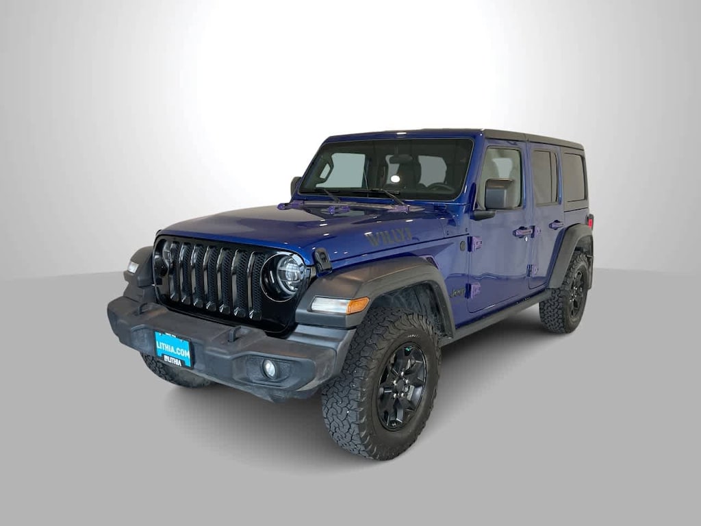 Used 2020 Jeep Wrangler Unlimited Willys Sport Utility