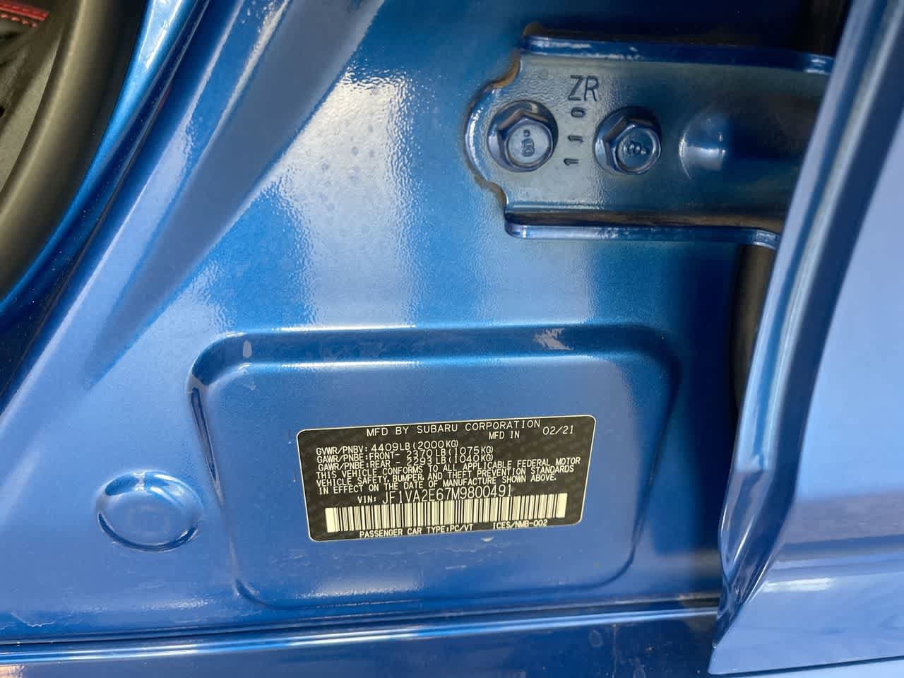 Thumbnail: 2021 Subaru WRX - 27