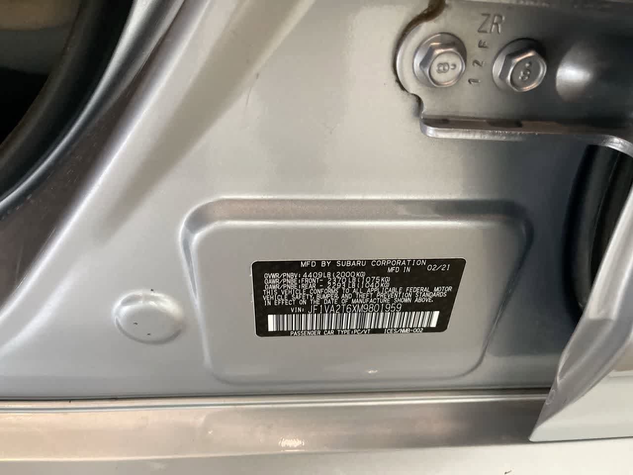 Thumbnail: 2021 Subaru WRX - 28