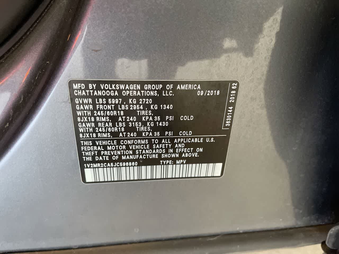 Thumbnail: 2018 Volkswagen Atlas - 28