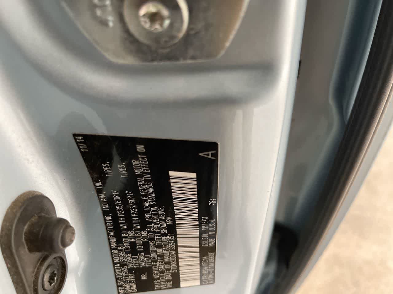 Thumbnail: 2015 Toyota Sienna - 27