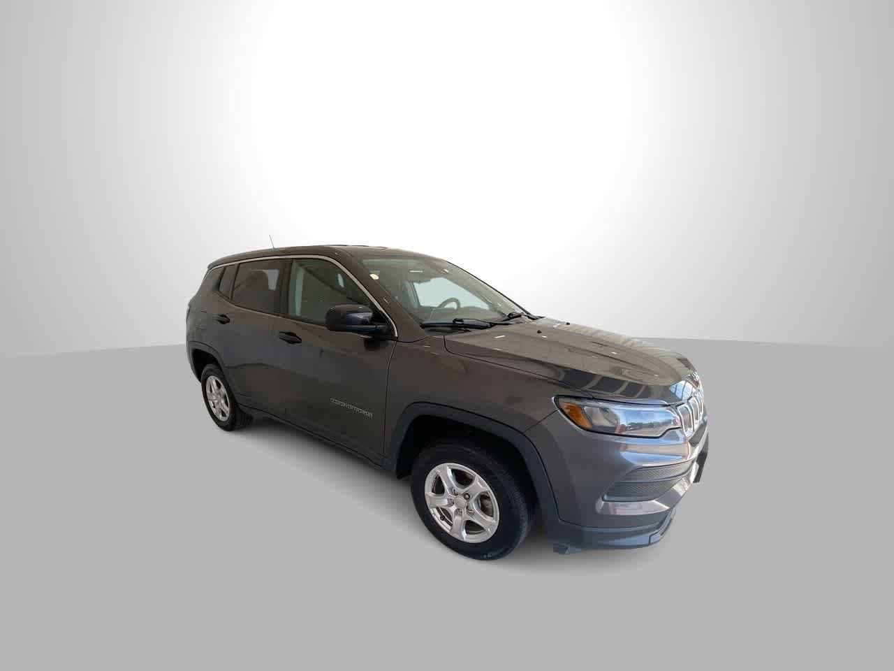 Used 2022 Jeep Compass Sport with VIN 3C4NJDAB9NT202629 for sale in Billings, MT