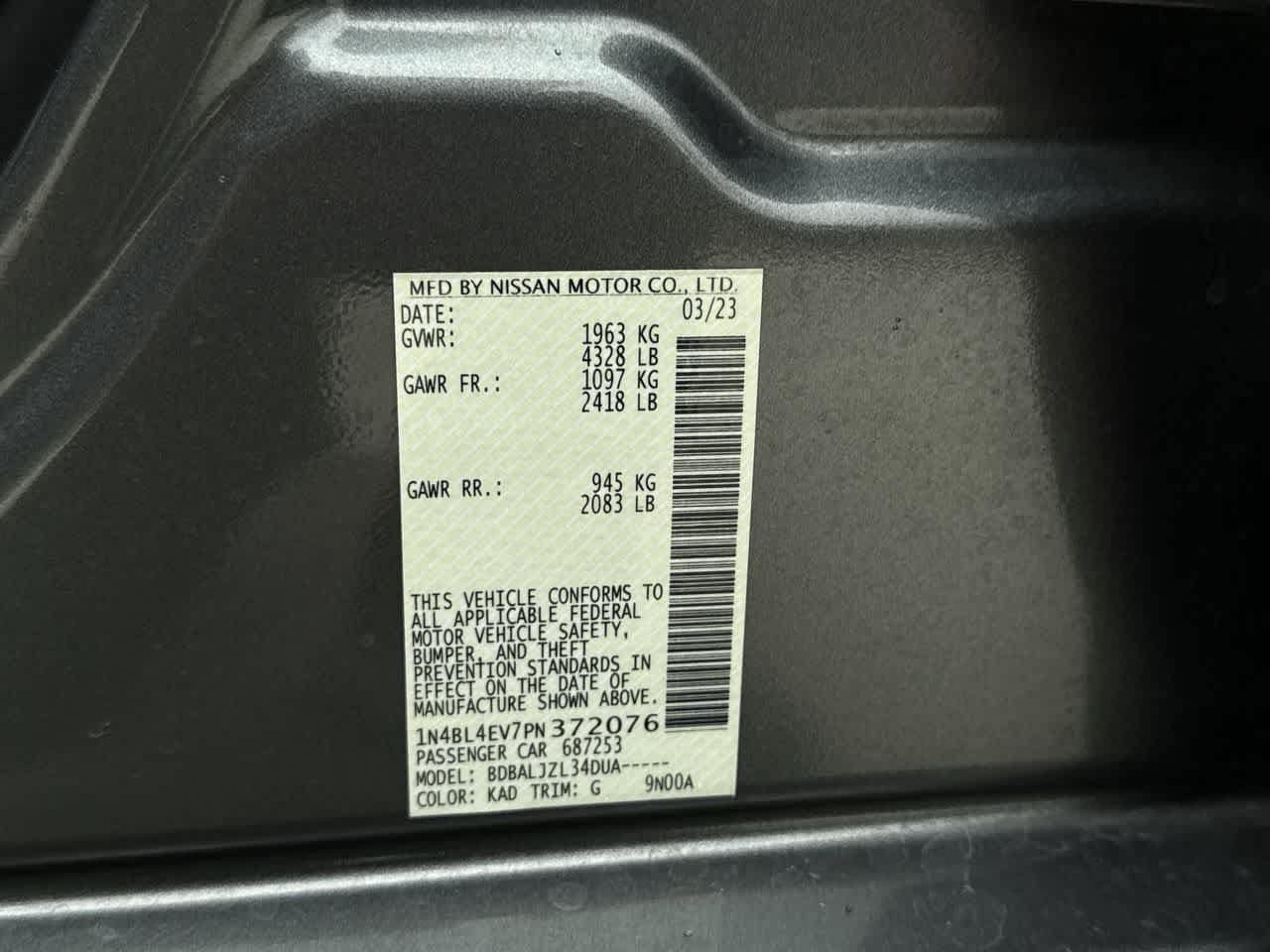 Thumbnail: 2023 Nissan Altima - 24