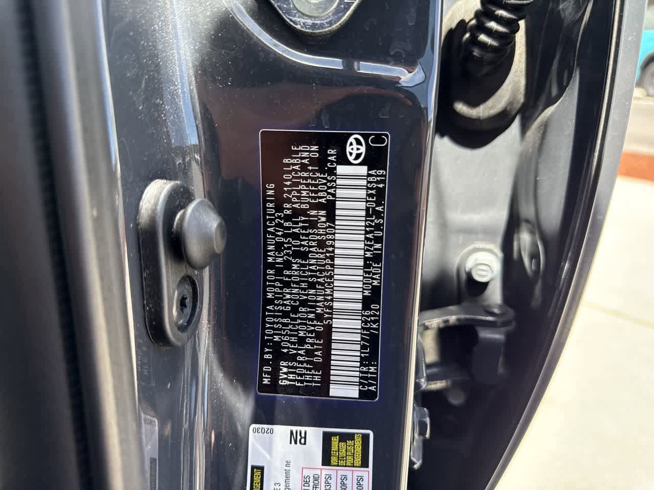 2023 Toyota Corolla SE - Photo 24