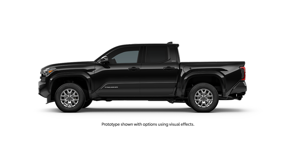 New 2024 Toyota SR5 Double Cab Long Bed Black For Sale in