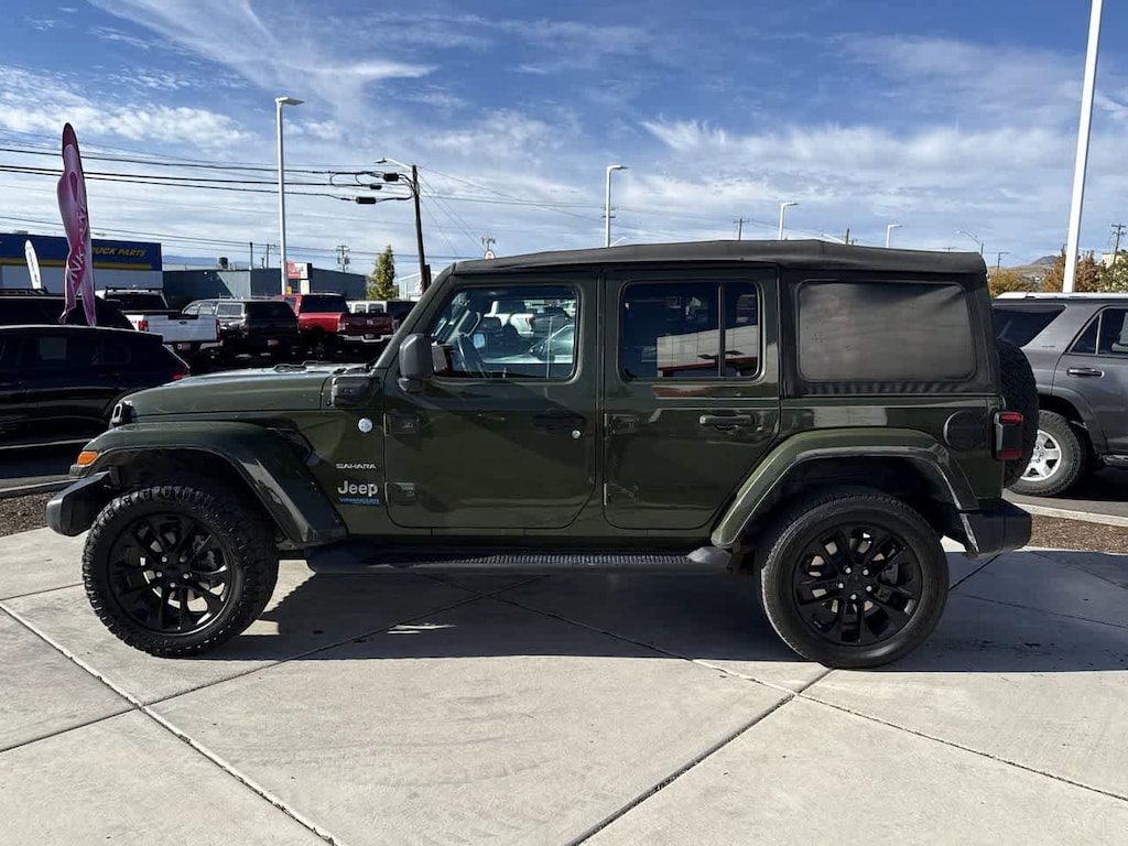 Used 2021 Jeep Wrangler 4xe Sahara SUV