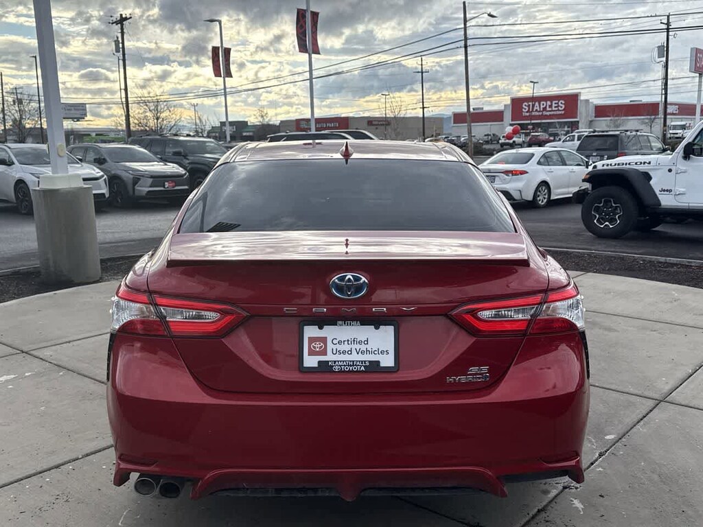 Certified 2020 Toyota Camry Hybrid SE Sedan