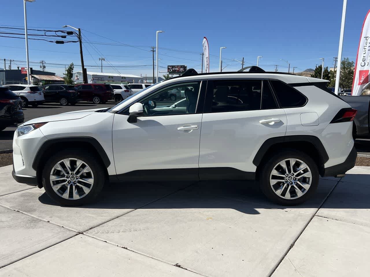 Used 2021 Toyota RAV4 XLE Premium with VIN 2T3A1RFV5MW162393 for sale in Klamath Falls, OR