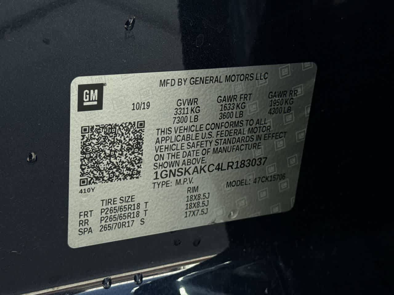 Thumbnail: 2020 Chevrolet Tahoe - 24