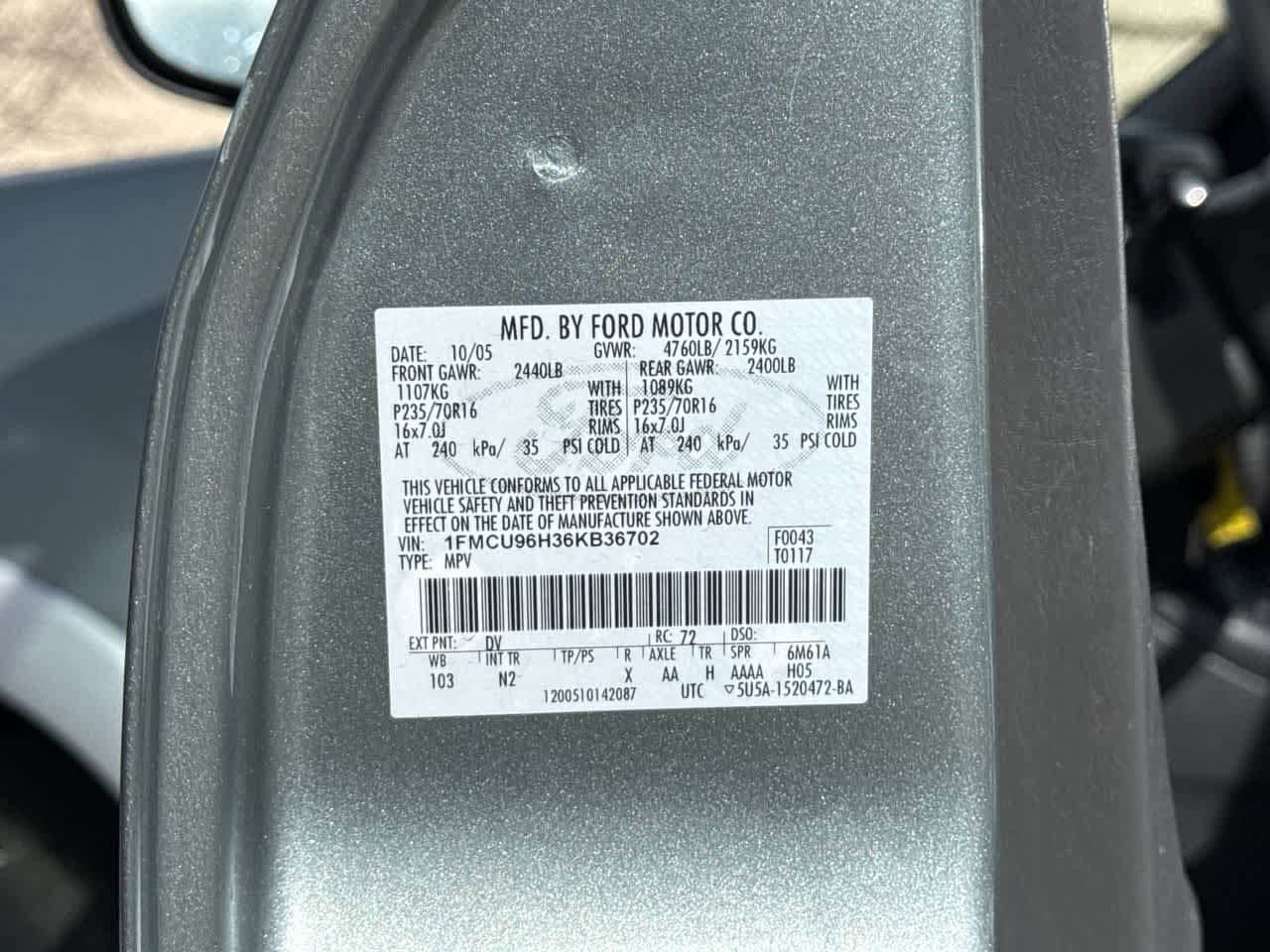 Thumbnail: 2006 Ford Escape - 23