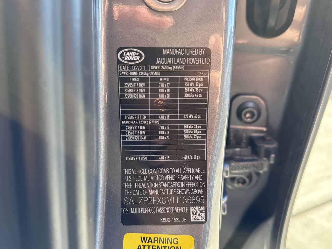 Thumbnail: 2021 Land Rover Range Rover Evoque - 24