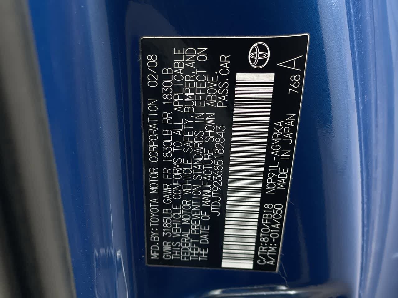 Thumbnail: 2008 Toyota Yaris - 22