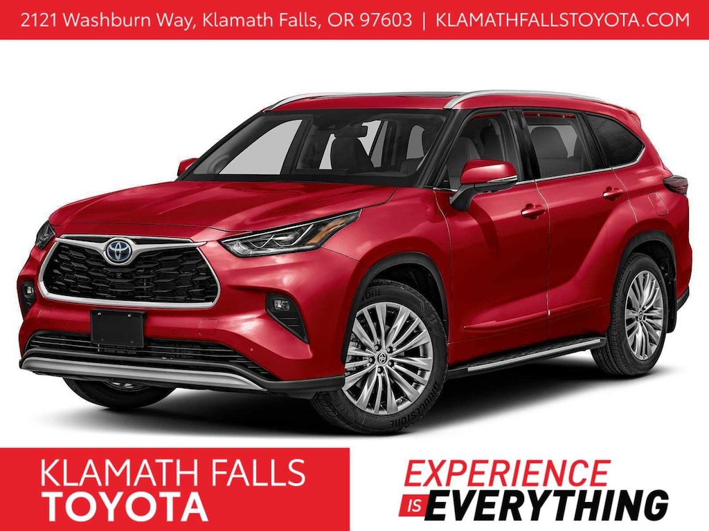 New 2026 Toyota Highlander Hybrid Platinum SUV