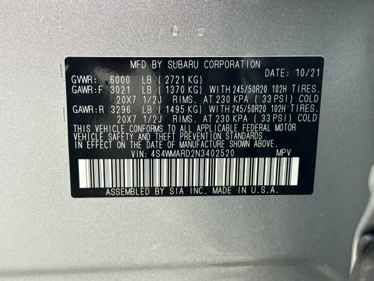 Thumbnail: 2022 Subaru Ascent - 25