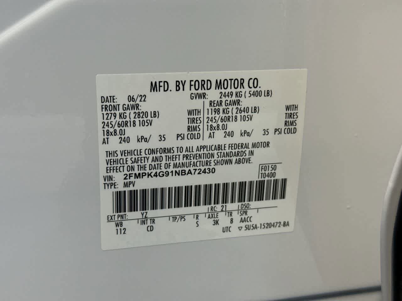 Thumbnail: 2022 Ford Edge - 24