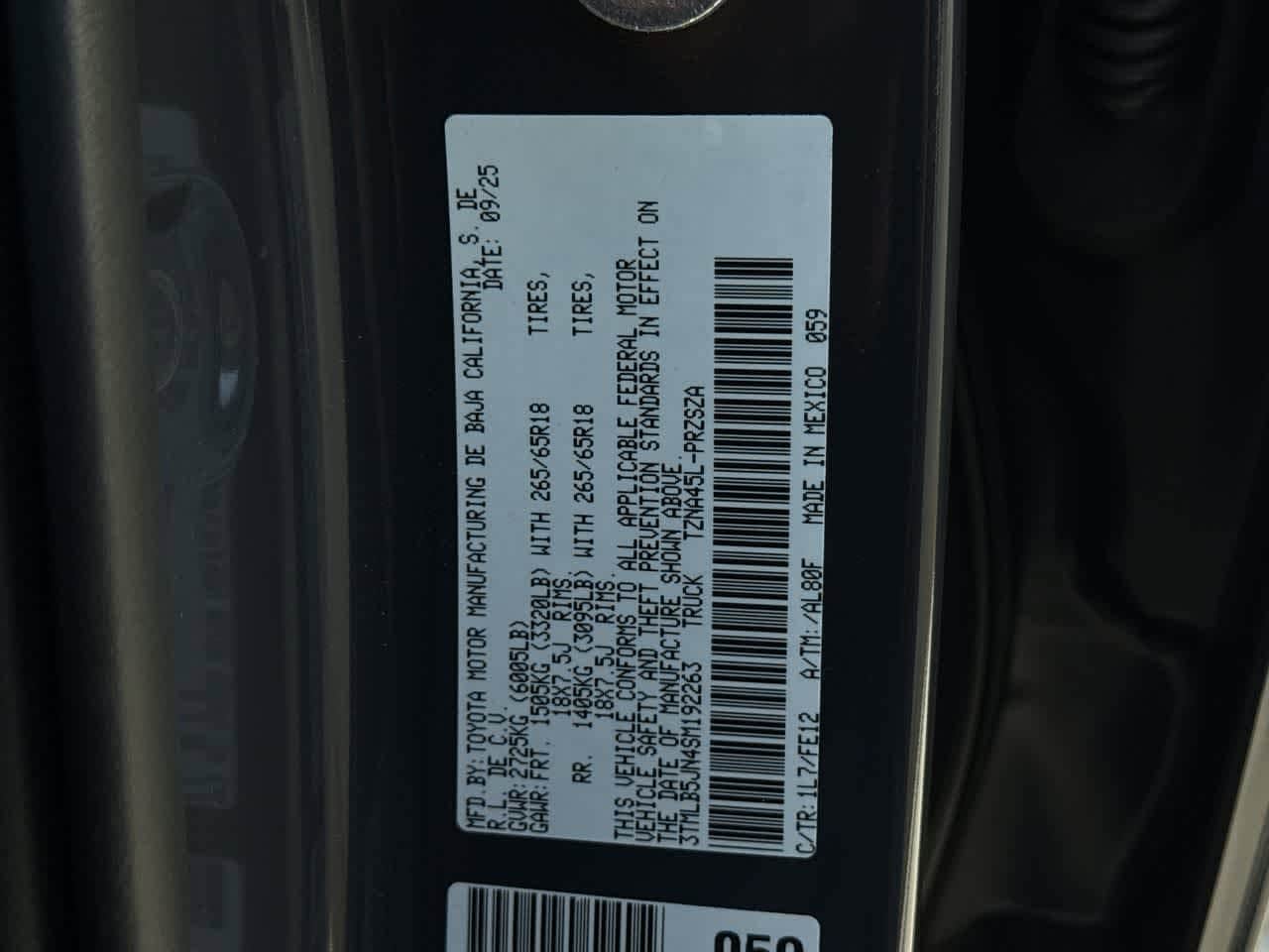 Thumbnail: 2025 Toyota Tacoma - 24