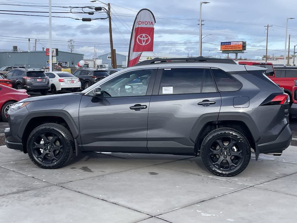 New 2024 Toyota RAV4 TRD Off Road SUV Gray Metallic For Sale in Klamath Falls OR VIN