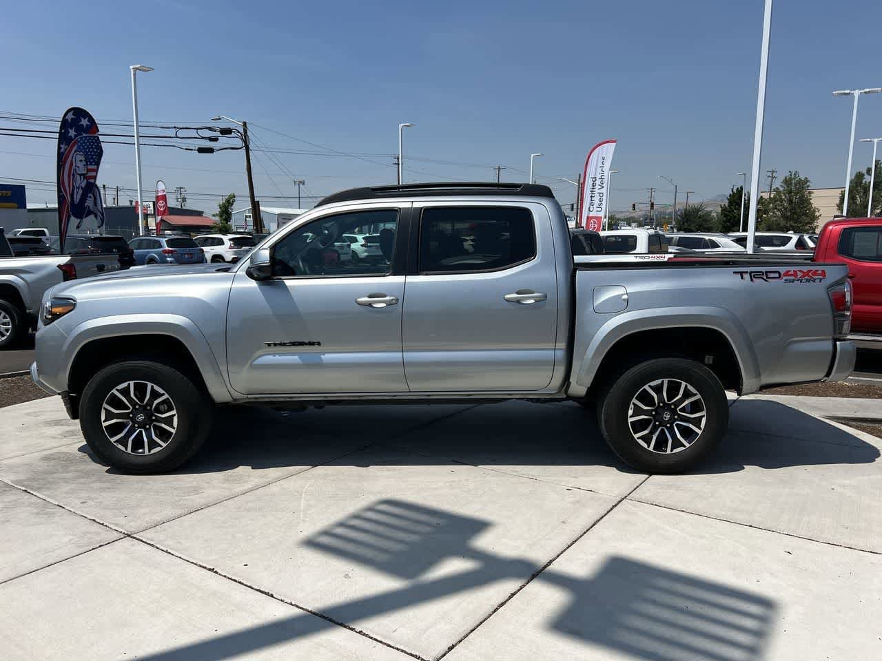 Certified 2023 Toyota Tacoma TRD Sport with VIN 3TMCZ5AN4PM568690 for sale in Klamath Falls, OR