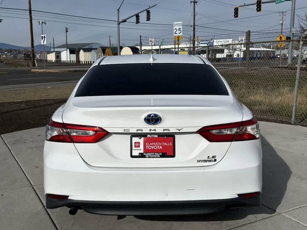Certified 2019 Toyota Camry Hybrid LE Sedan