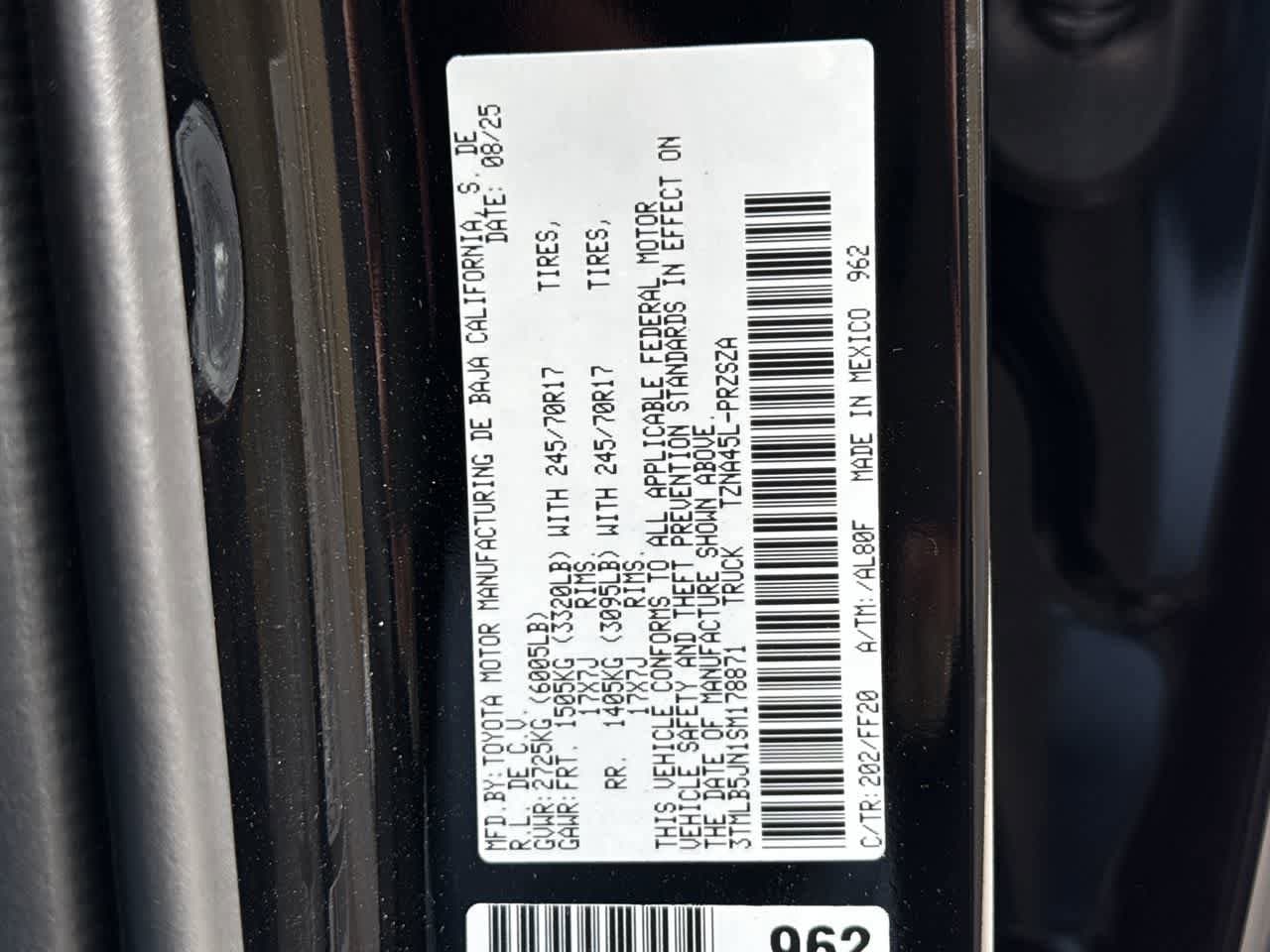 Thumbnail: 2025 Toyota Tacoma - 24