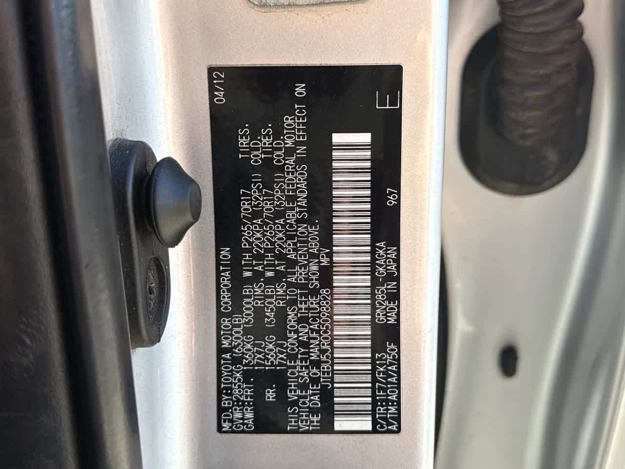 Thumbnail: 2012 Toyota 4Runner - 23