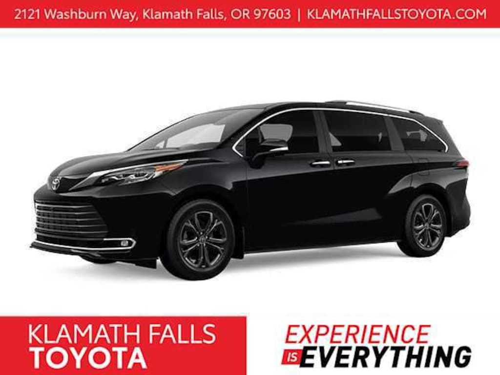 New 2026 Toyota Sienna Platinum Van Passenger Van