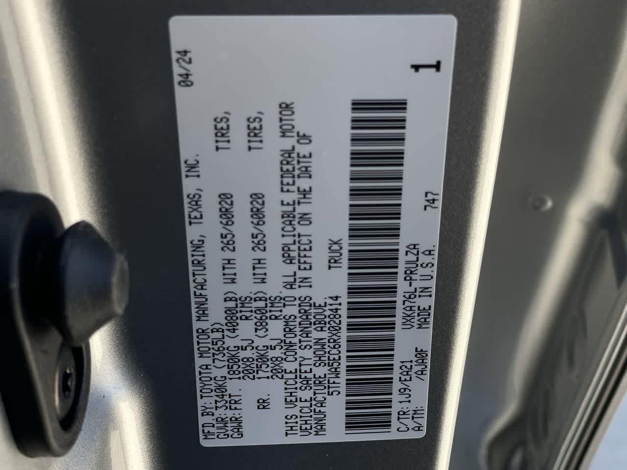 Thumbnail: 2024 Toyota Tundra - 25