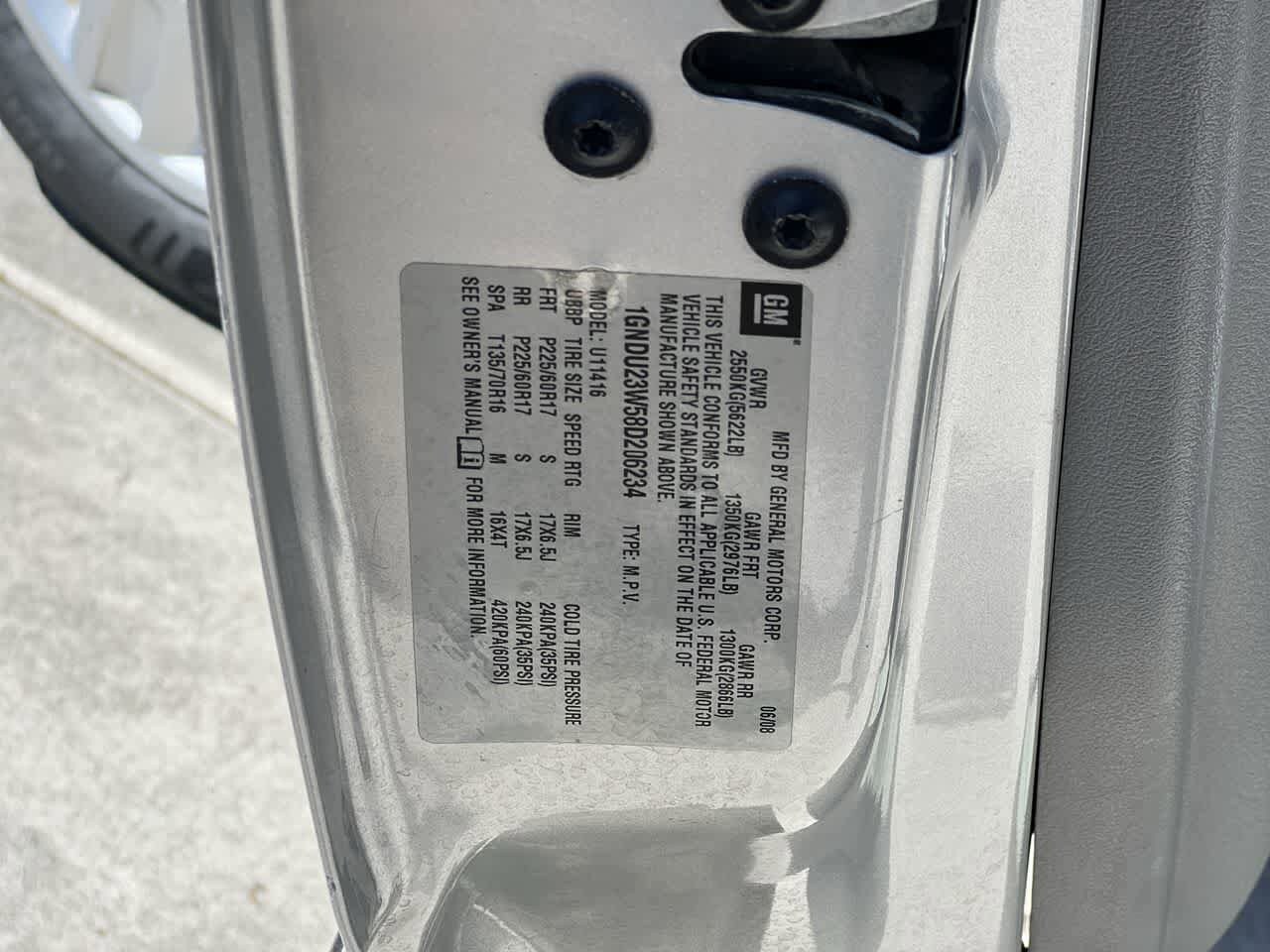 Thumbnail: 2008 Chevrolet Uplander - 27