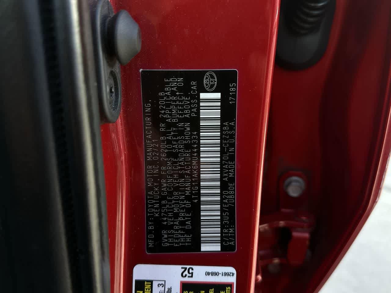 Thumbnail: 2021 Toyota Camry - 24