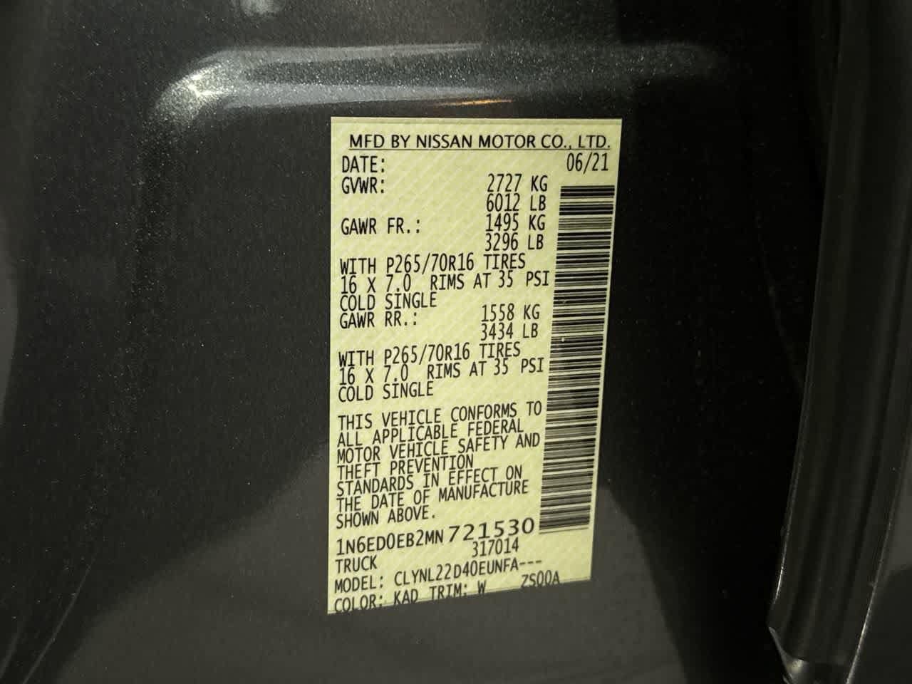 Thumbnail: 2021 Nissan Frontier - 24