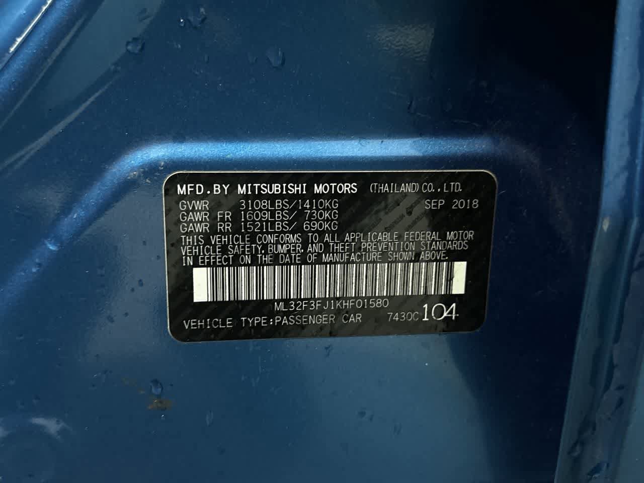 Thumbnail: 2019 Mitsubishi Mirage G4 - 23