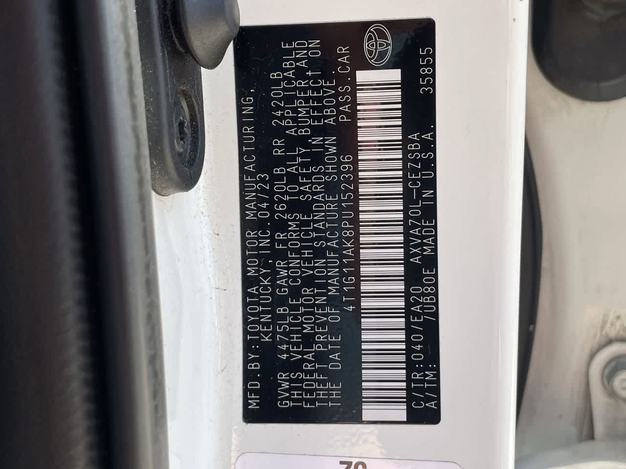 2023 Toyota Camry SE 24
