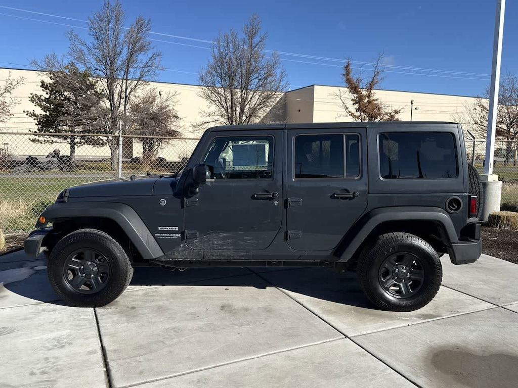 Used 2018 Jeep Wrangler JK Unlimited Sport 4x4 SUV