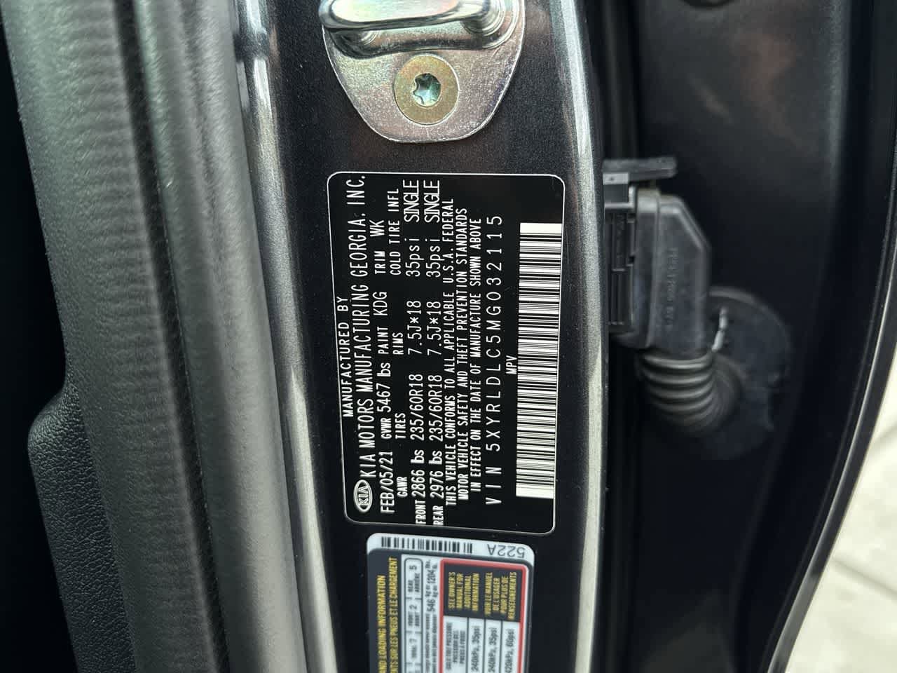 Thumbnail: 2021 Kia Sorento - 25