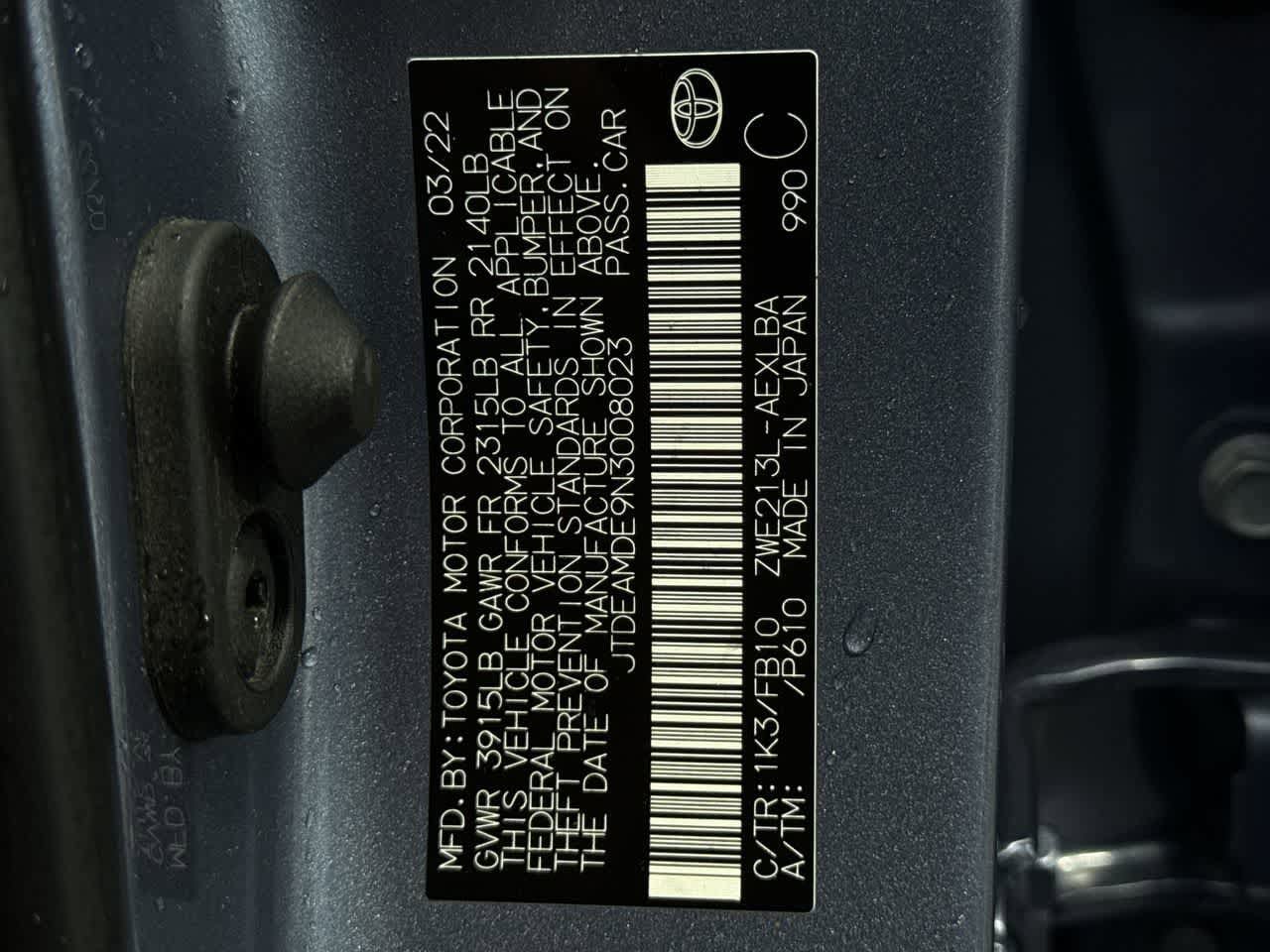 Thumbnail: 2022 Toyota Corolla - 24