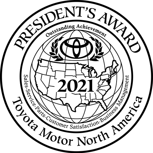 Toyota President's Award logo