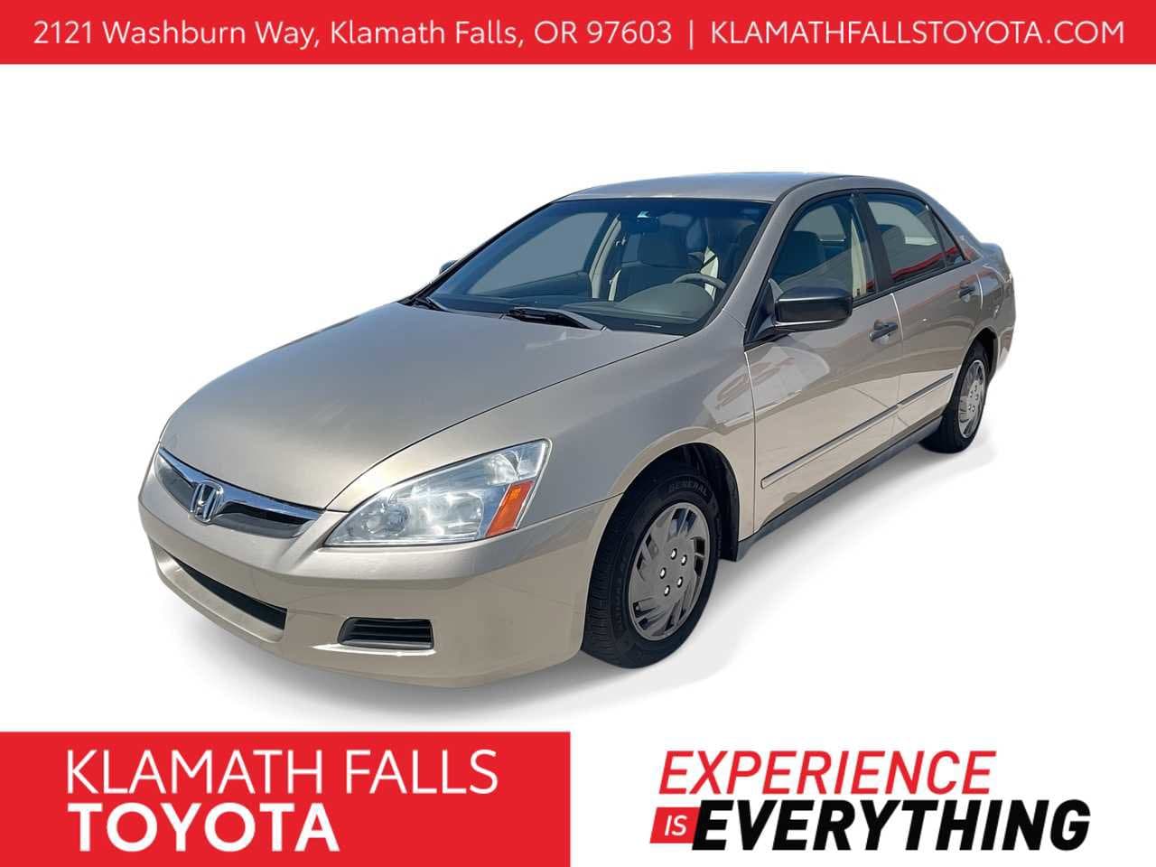 2007 Honda Accord VP -
                  Klamath Falls, OR