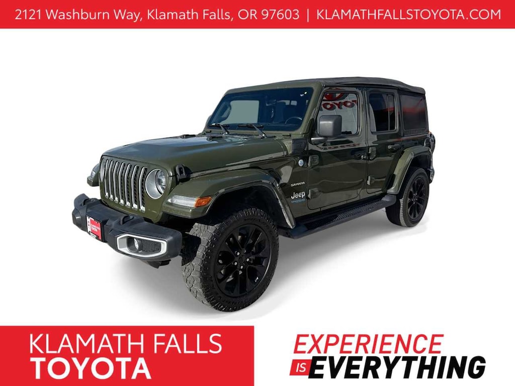 Used 2021 Jeep Wrangler 4xe Sahara SUV