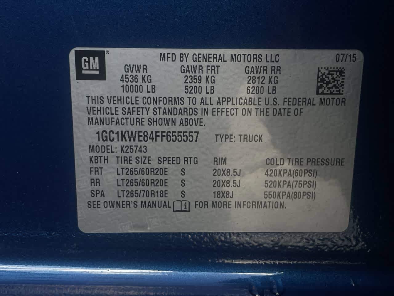 Thumbnail: 2015 Chevrolet Silverado 2500 - 21