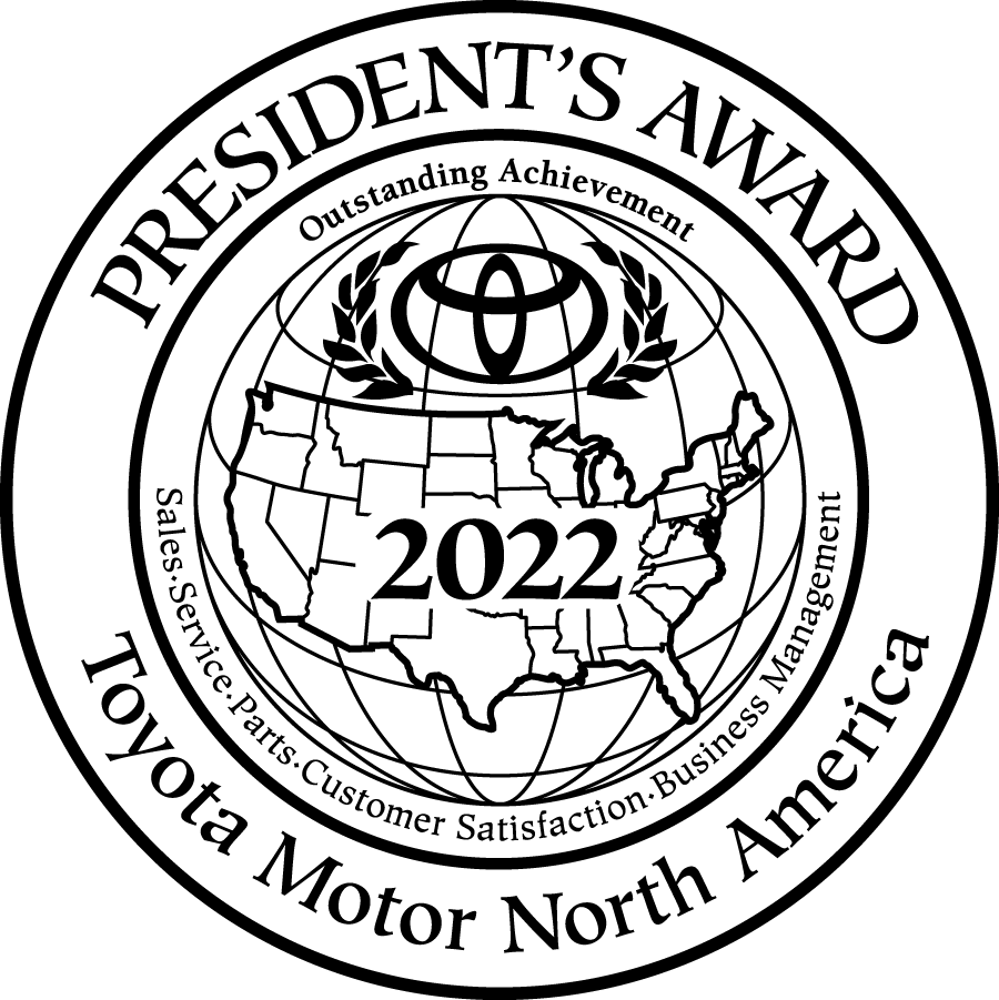 Toyota President's Award logo