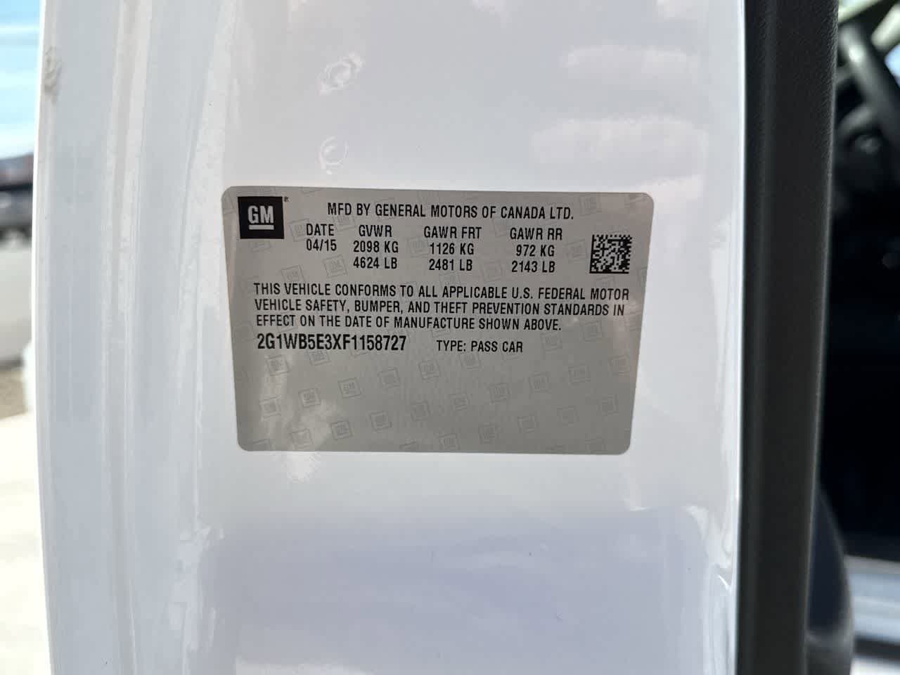 Thumbnail: 2015 Chevrolet Impala - 24