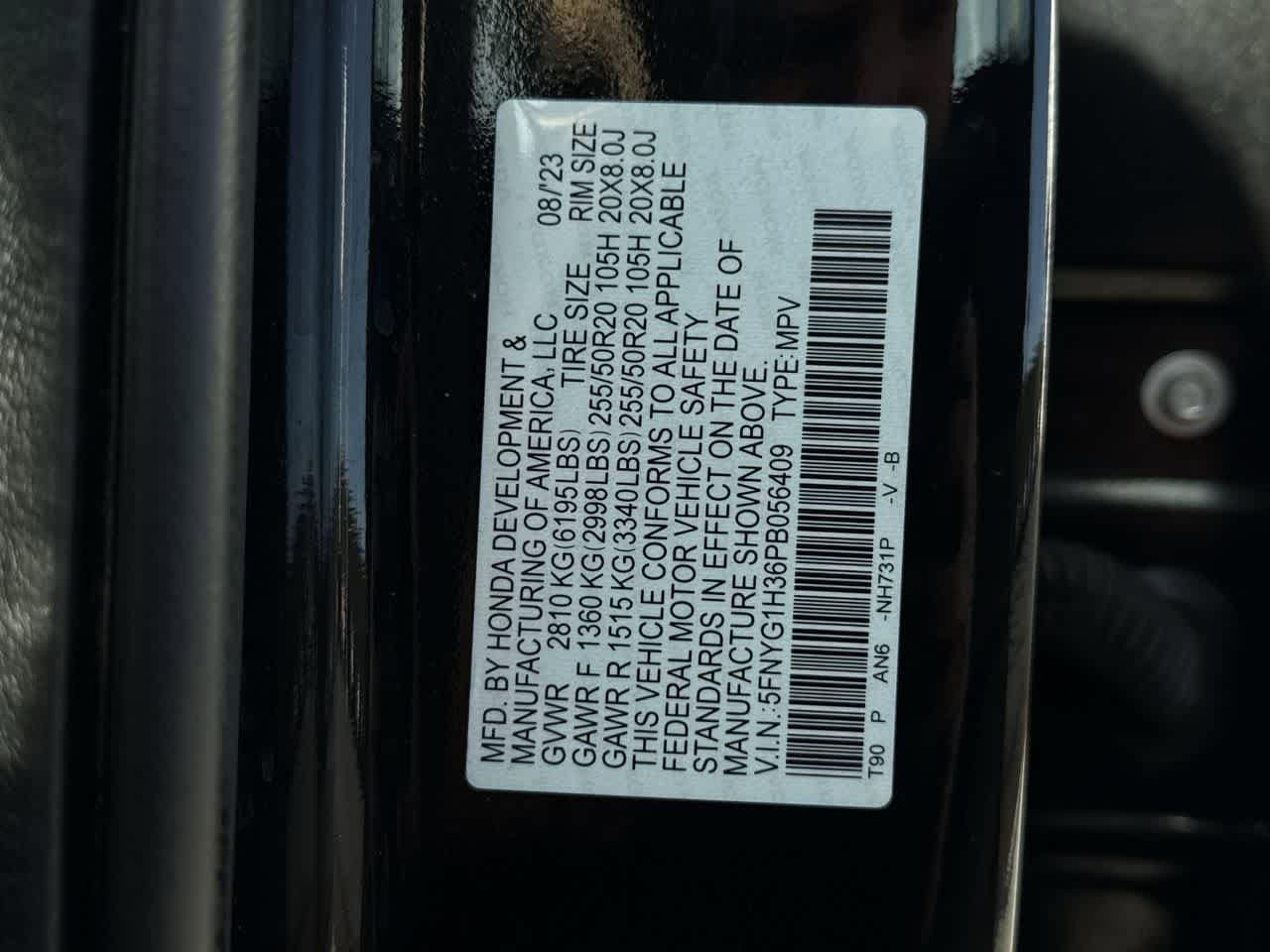 Thumbnail: 2023 Honda Pilot - 25